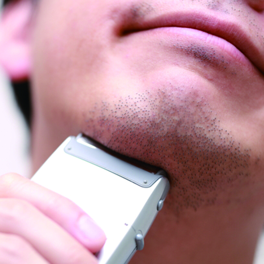 人気脱毛部位１位ひげ